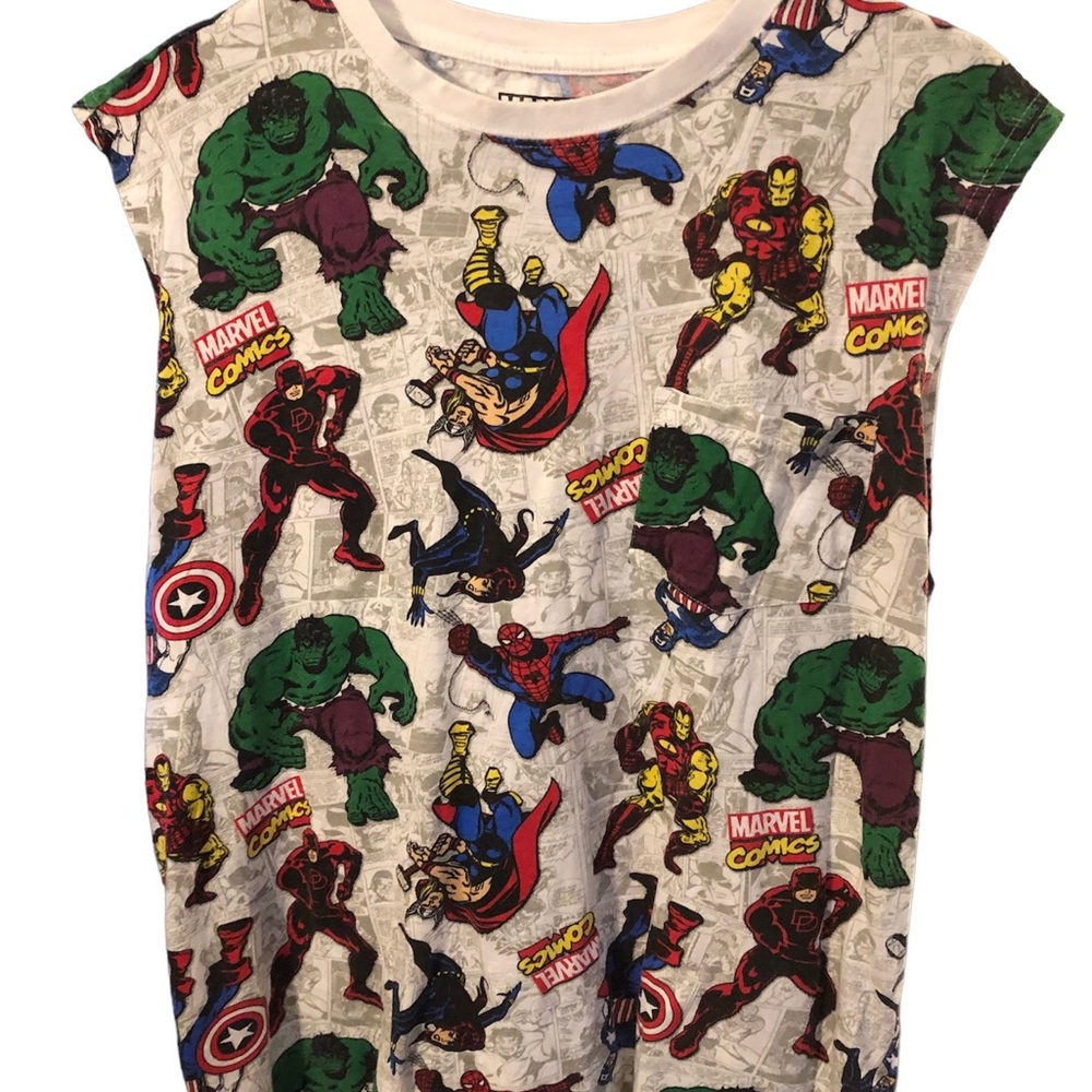Marvel Comics official Tank Mens Medium